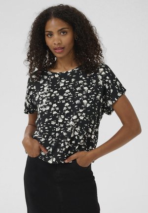 KABEATHE STANLEY - Blouse - black chalk graphic