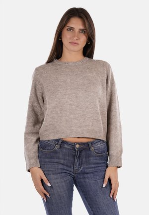 Maglione - marrone chiaro