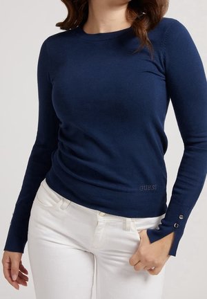 Strickpullover - blue