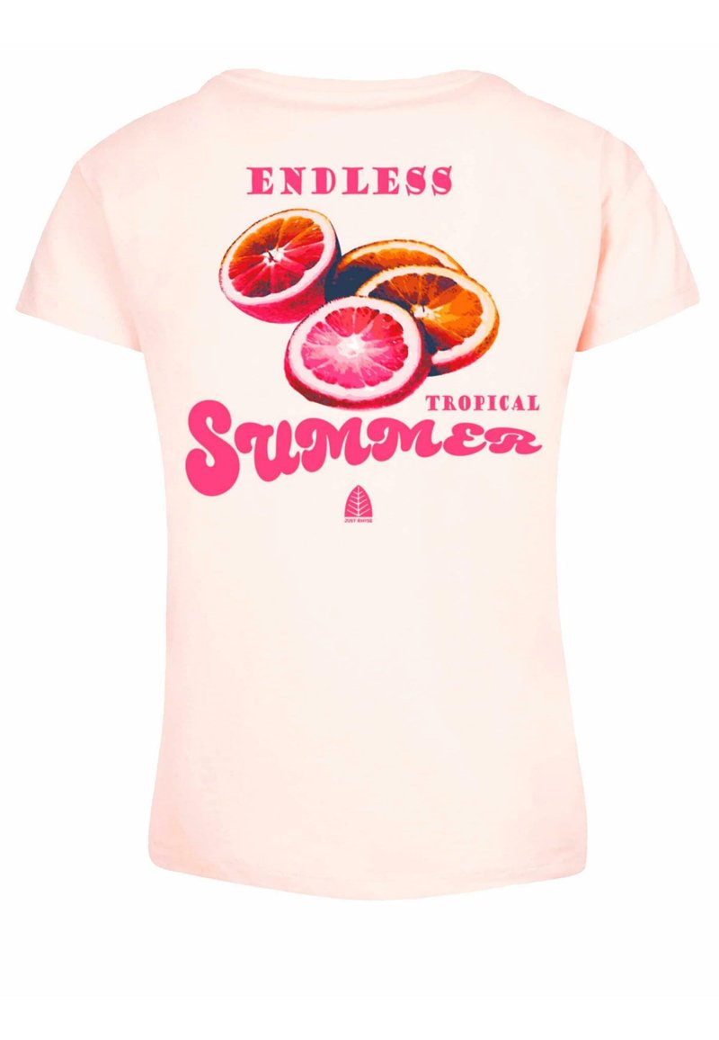 Just Rhyse T-shirt con stampa pink/fuxia - Main Image