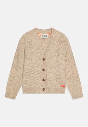BLOCKED - Cardigan - oatmeal melange