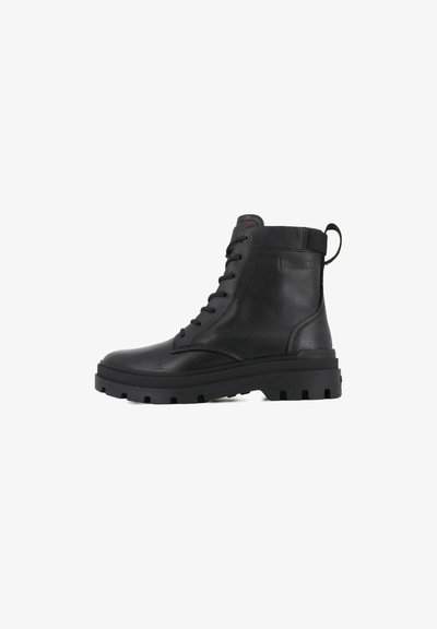 GRADE OFFICER - Bottines à lacets - black