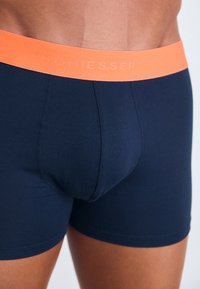 Schiesser 3 PACK - Uske bokserice - black
