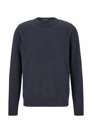 FALKE Basic Lambswool Crew - Trui - space blue