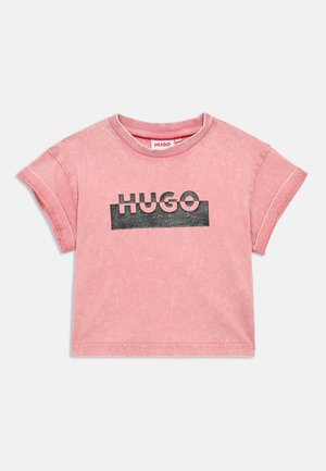 SHORT SLEEVES TEE - T-Shirt print - rasberry