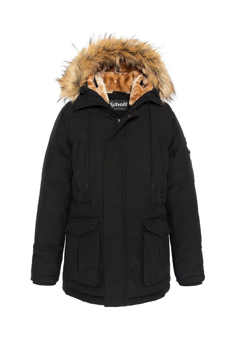 Schott Winterjas zwart