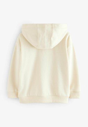 Next COLOURBLOCK ZIP THROUGH - Mikina so zipsom - cream green