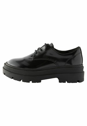 CHUNKY SCHOOL - REGULAR FIT - Pantofi cu șiret - black lace up