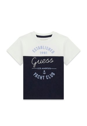 BESTICKTES  - T-Shirt print - weiß