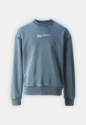 RELAXED ACIDWASH  - Sweatshirt - blue indigo