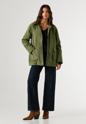 Pepe Jeans TESS - Kort kappa / rock - khaki green