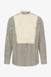 GARBOIW - Chemisier - vanilla black stripe
