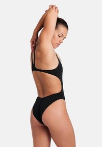 Arena SWIM TECH SOLID - Ujumistrikoo - black white