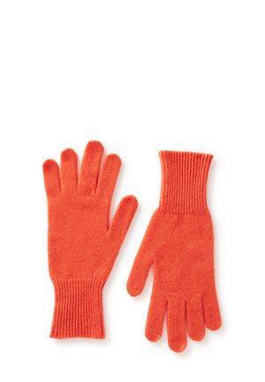 PLAIN WITH CUFF - Guantes - red