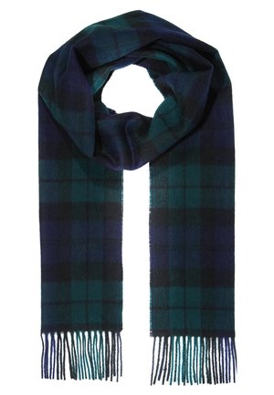 Barbour NEW CHECK TARTAN SCARF UNISEX - Scarf - navy