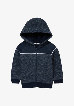 Zip-up sweatshirt - grau melange