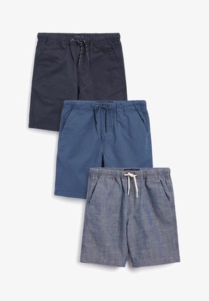 3 PACK PULL-ON - Shorts - grey/blue