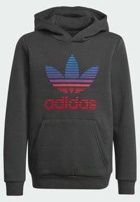 adidas Originals GRAPHIC LOGO PRINT HOODIE - Luvtröja - black