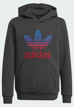 GRAPHIC LOGO PRINT HOODIE - Kapuzenpullover - black