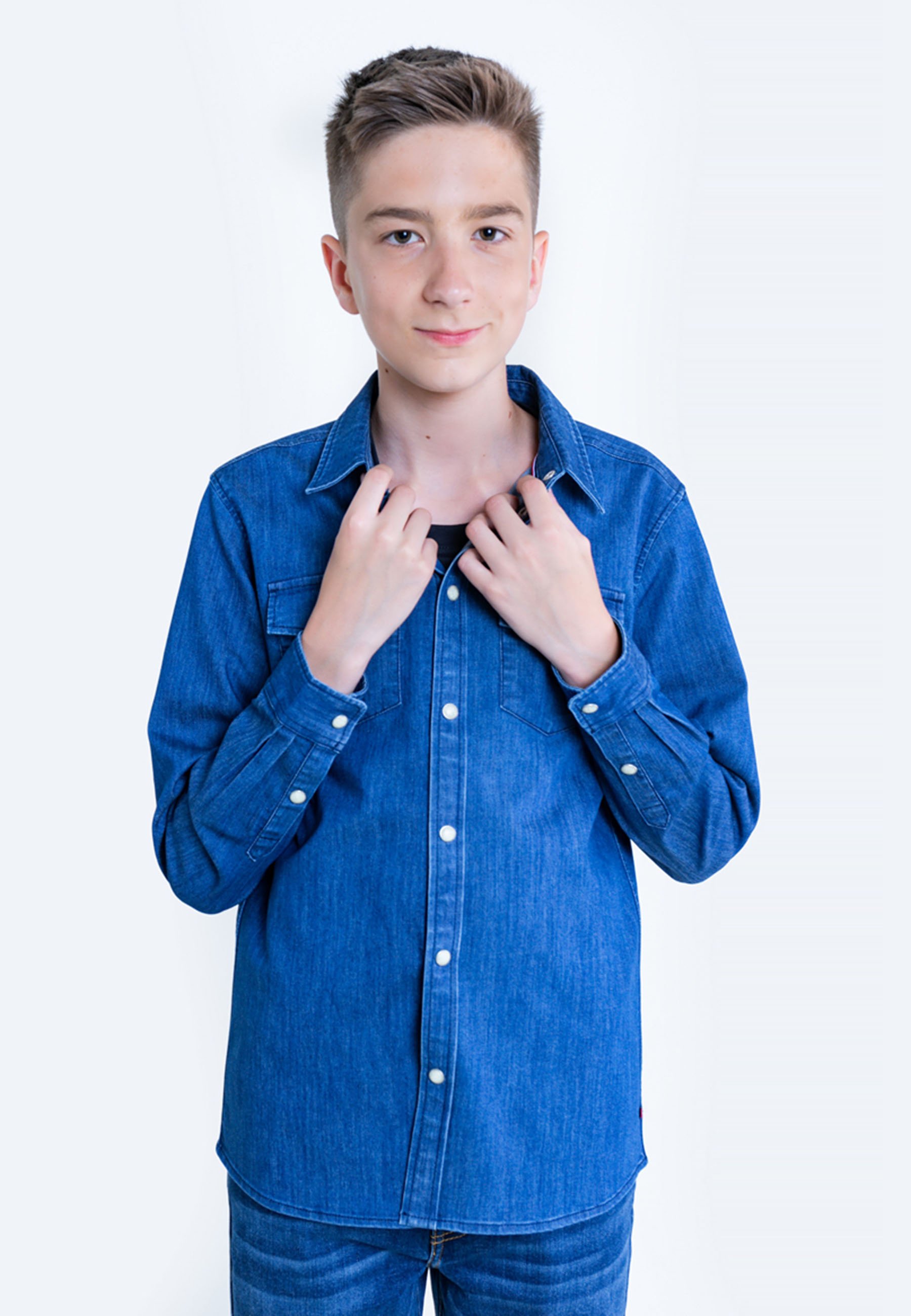 Big Star ADORACION Shirt Blau blue Zalando ie Big Star ADORACION Shirt Blau blue Zalando ie