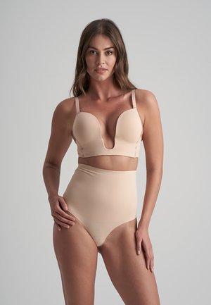WAIST CONTROL HIGH WAIST - Intimo modellante - beige