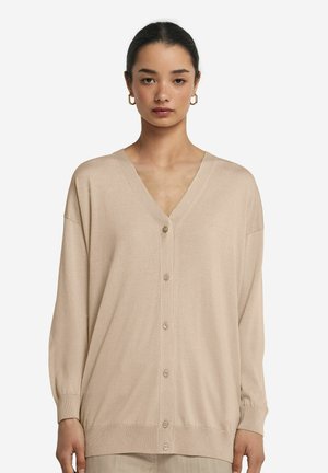 LONG SLEEVES - Strickjacke - Natural