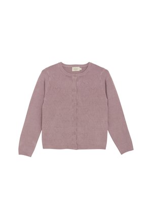 Creamie POINTELLE - Strickjacke - woodrose