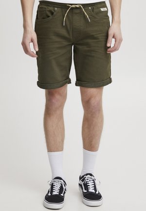 BHJOGG REGULAR FIT - Denimshorts - forest night