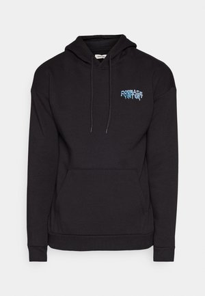 YOURTURN COURAGE VIRTUE RELAXED HOODIE  - Φούτερ - 802 - black