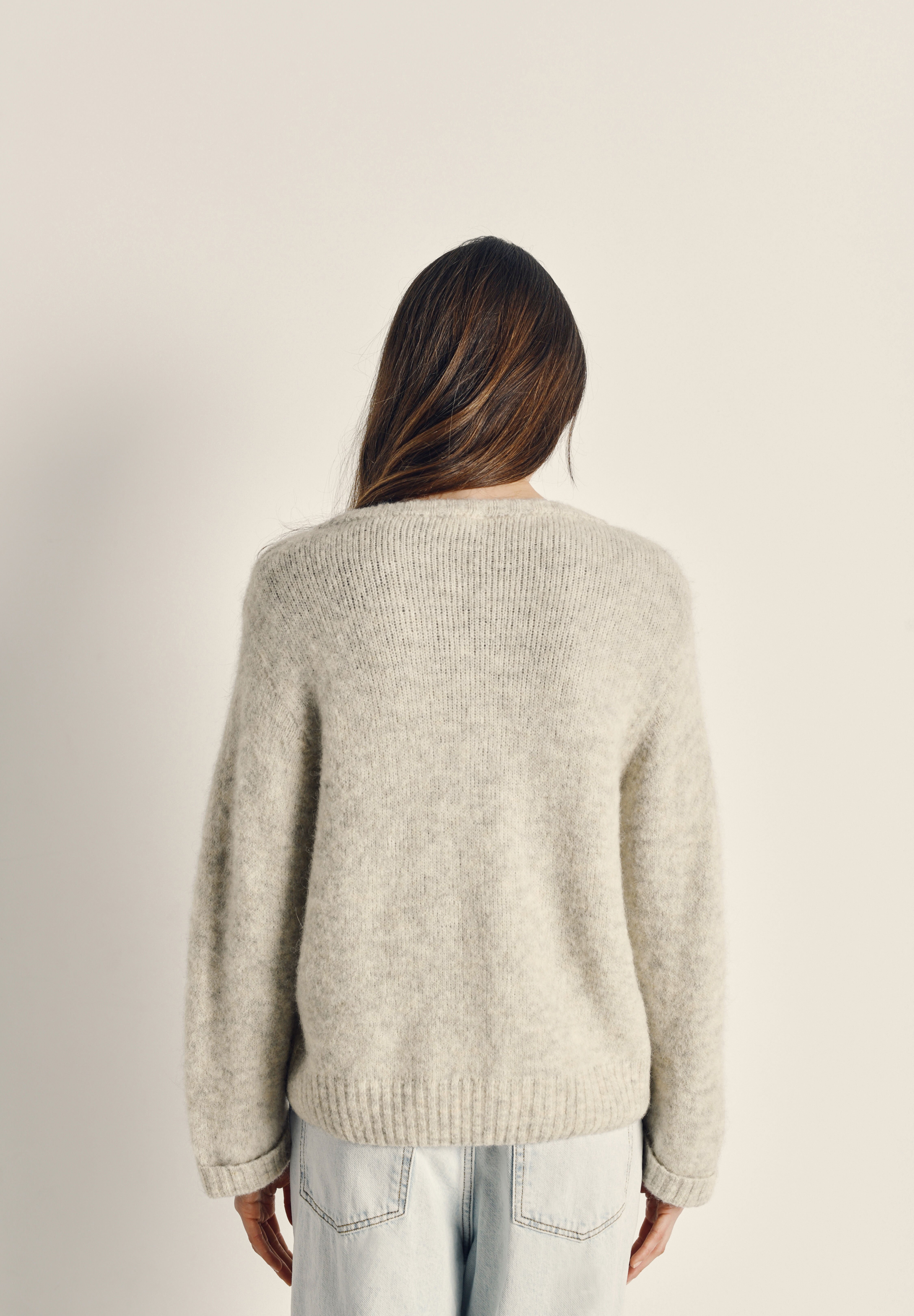 American Vintage EAST - Cardigan - poudreuse chine/grey