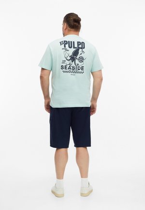 s.Oliver, T-SHIRT - Print T-shirt - azurblau