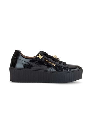 SNEAKER LOW - Sneakers laag - schwarz/gold