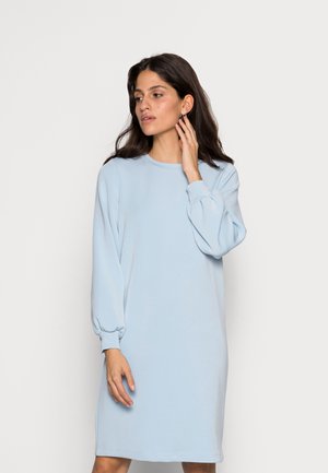 O NECK DRESS - Day dress - cashmere blue