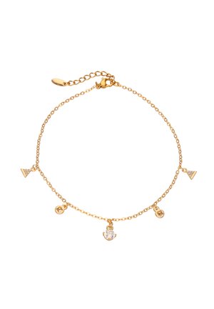 Bokalánc - rose gold-coloured  white