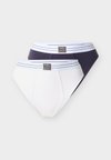 ORIGINAL HIGHWAIST BRIEF 2 PACK - Nohavičky/Slipy - white/dark blue