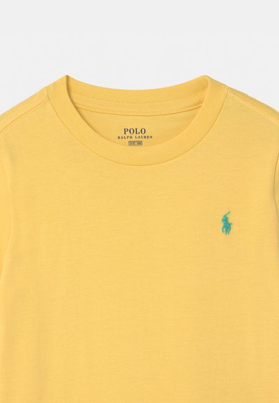 Polo Ralph Lauren COTTON JERSEY CREWNECK TEE 7-14Y - T-shirt básica - empire yellow