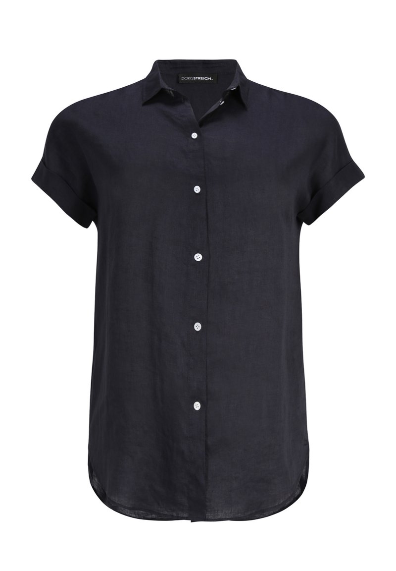 DORIS STREICH Button-down blouse - ultramarinblau