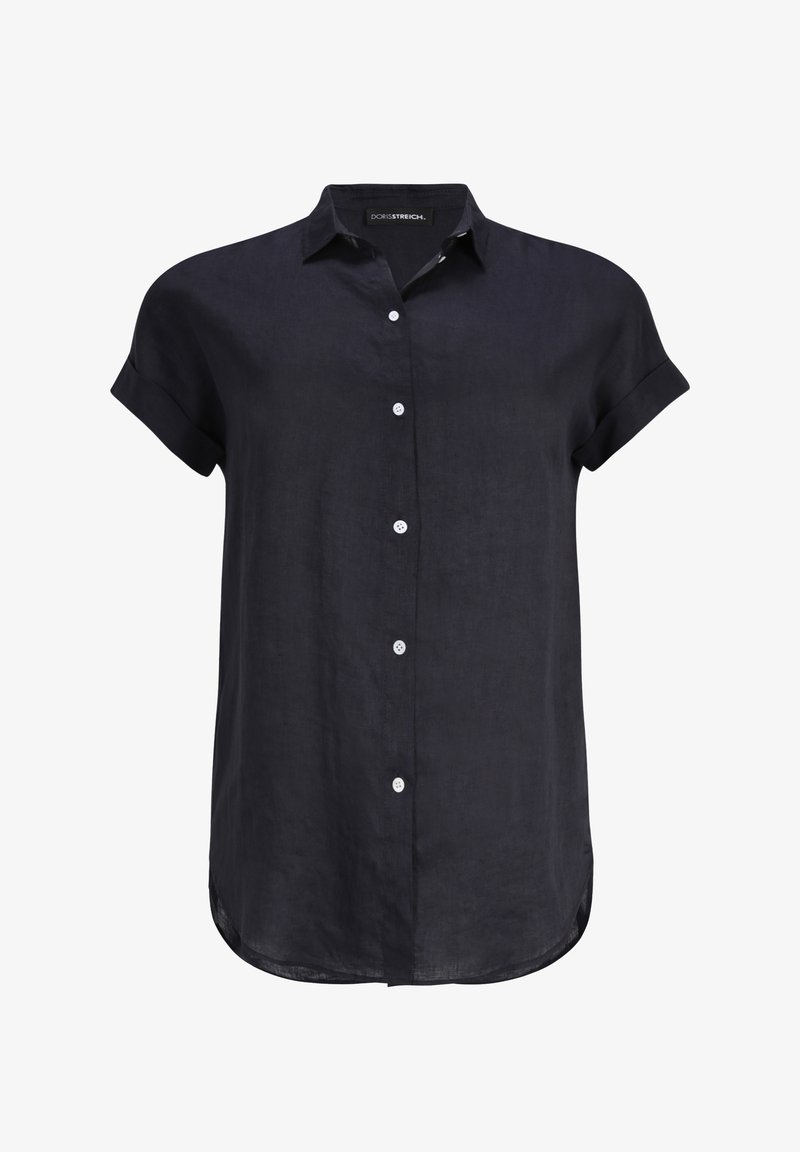 DORIS STREICH Button-down blouse - ultramarinblau