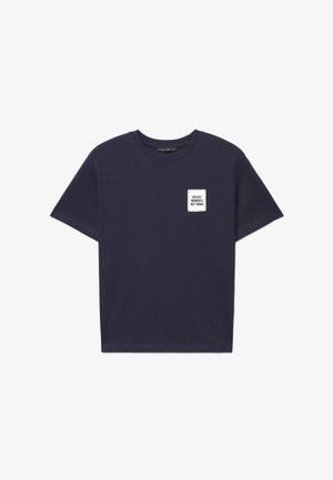 Calliope, T-SHIRT TINTA UNITA - T-shirt con stampa - blu scuro