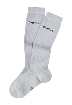 2 PACK - Knee high socks - x grau meliert