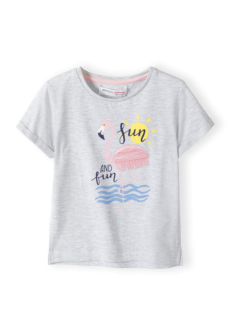 MINOTI T-shirt print lichtgrijs MINOTI T-shirt print lichtgrijs