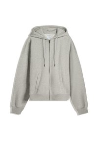HOODIE - Vetoketjullinen college - grey