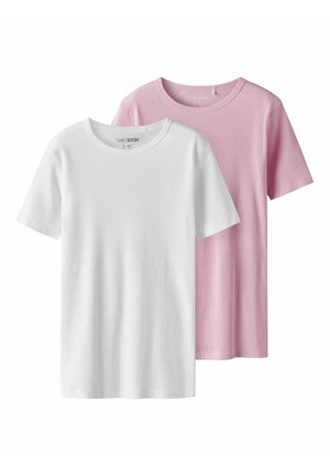 2ER-PACK  - T-paita - bright white