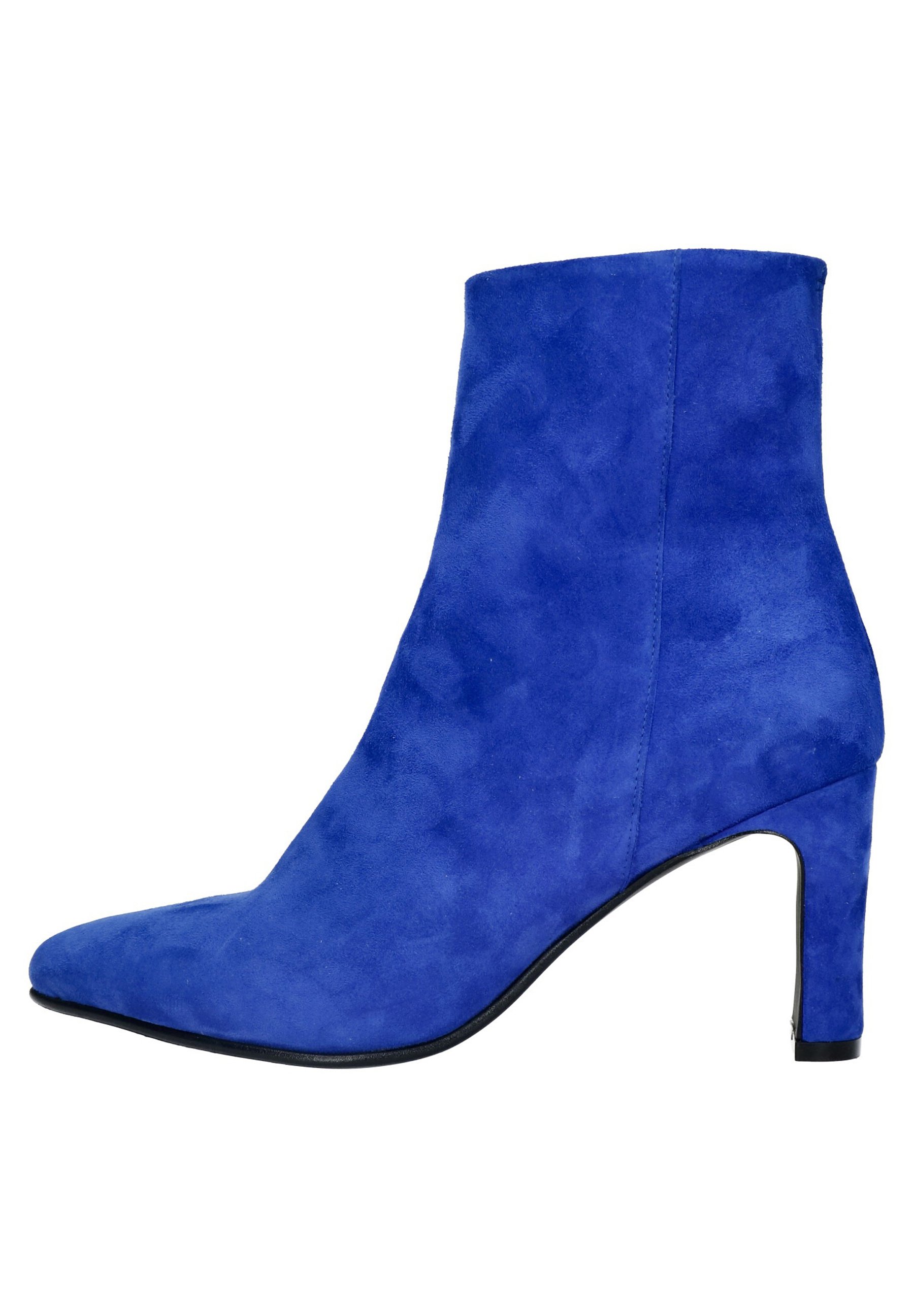 Manfield Enkellaarsjes met hoge hak - blau/blauw - Zalando.nl