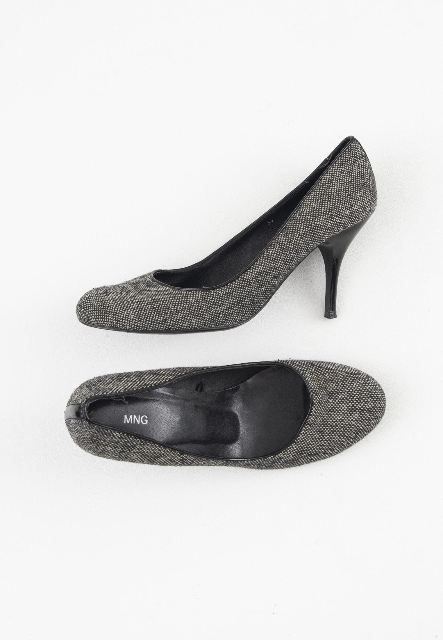 escarpins noirs mango