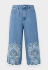 OBJIDDA BERMUDA - Short en jean - light blue denim