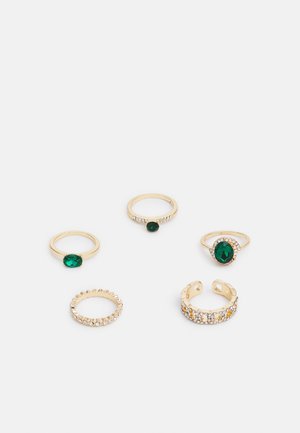 CROHATLAN 5 PACK - Ring - gold-coloured