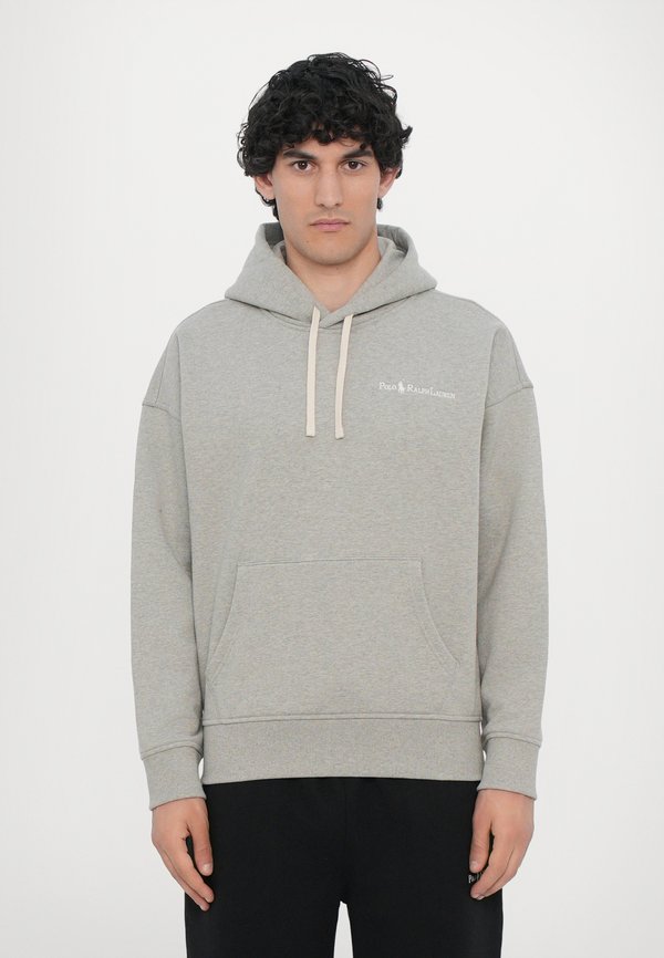 RELAXED FIT LOGO FLEECE HOODIE - Sweatshirt - dark sport