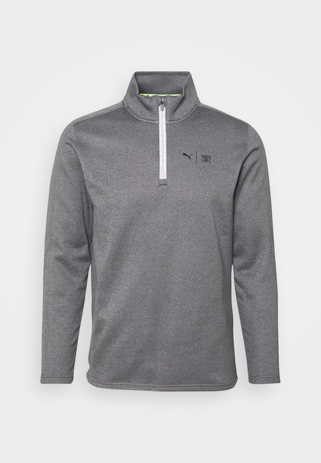 FIRST MILE FLASH ZIP - Collegepaita - quiet shade heather