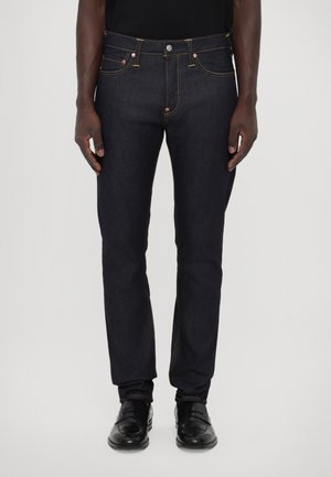 SEAGULL PRINTED JEANS - Slim fit jeans - blue denim